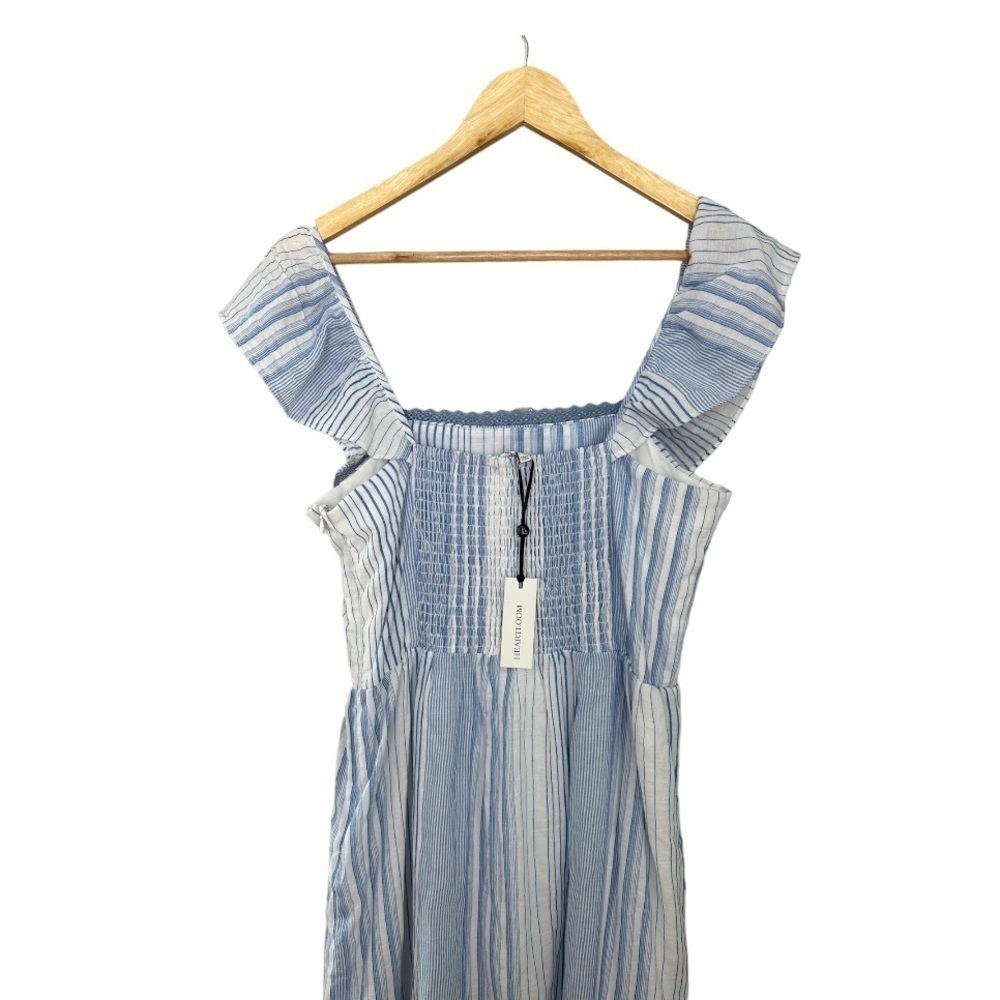 Heartloom Spencer Stripe Lace & Ruffle Sun Dress M - Picture 9 of 10